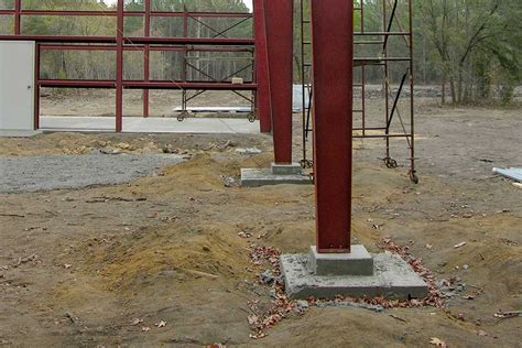 steel building foundation design guide